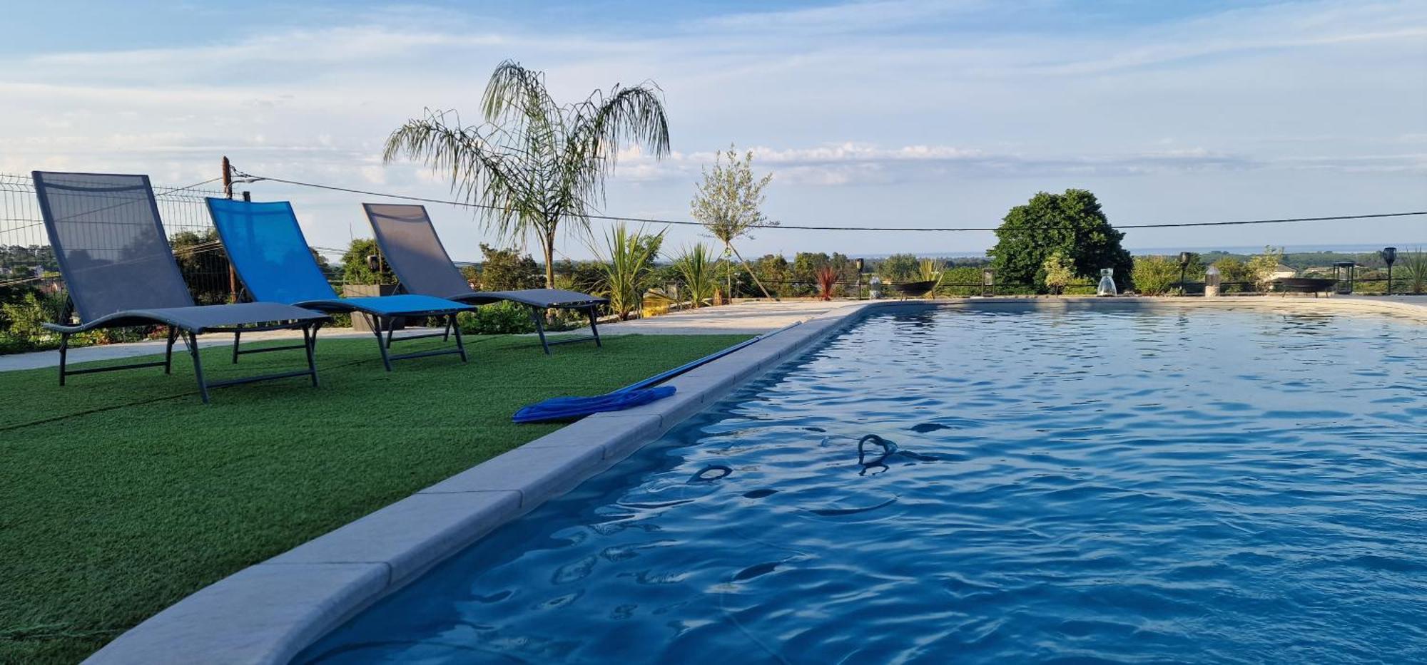 Villa Bistinetti Rez De Villa Tout Confort Avec Piscine Penta di Casinca Exterior photo